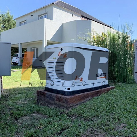 Generador residencial Generac instalado